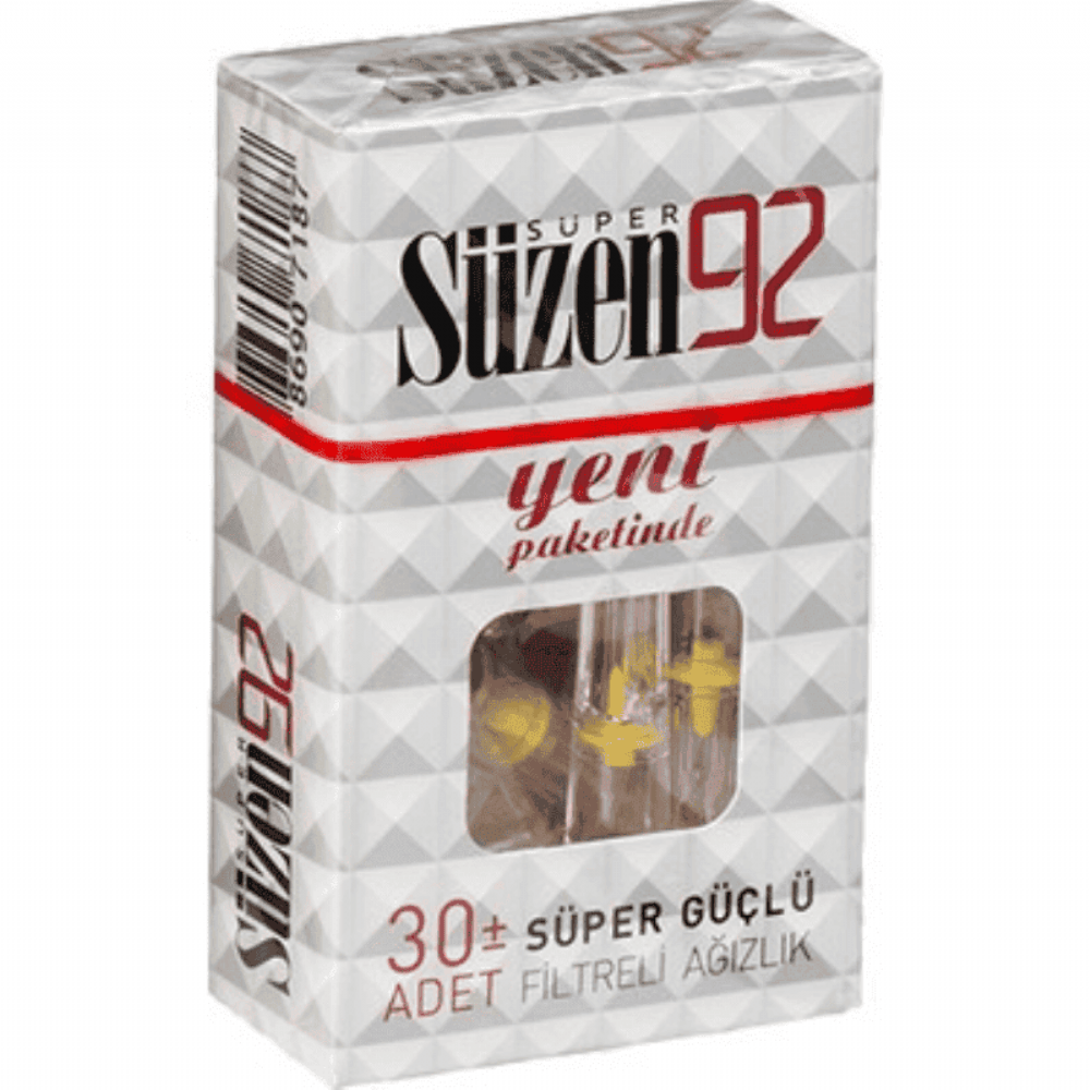 Super Süzen 92 Ağızlık 718 Filtreli 30'lu