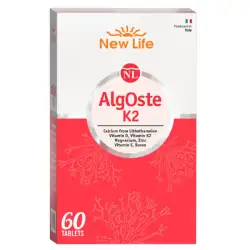 New Life AlgoSte K2 Tablet, K2 Vitamini ve Mineral 60 Tablet