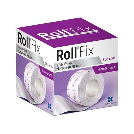 Roll Fix Hipoalerjenik Esnek Tıbbi Bandaj 5x5 cm