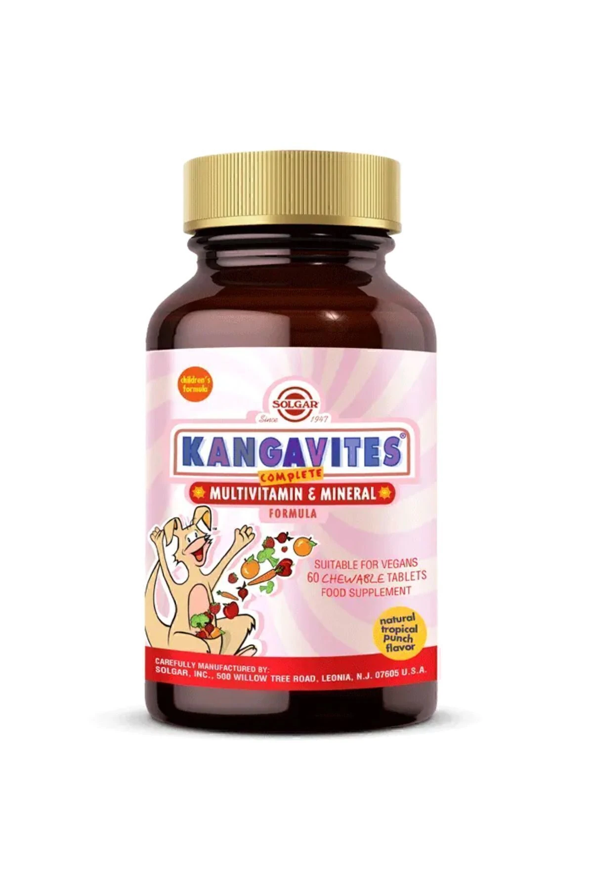 Solgar Kangavites Multivitamin & Mineral 60 Tablet