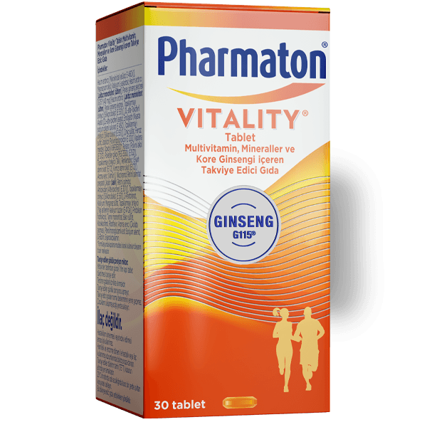 Pharmaton Vitality Ginseng İçeren Multivitamin 30 Tablet