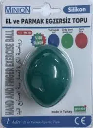 Minion Yeşil Stres Topu ürün ve ambalaj