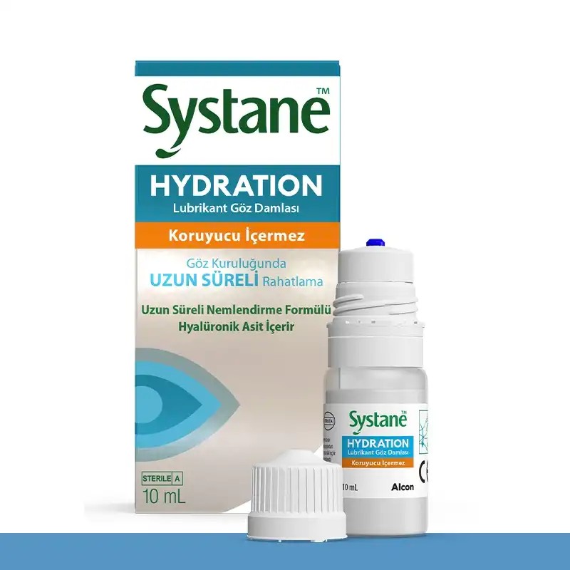 Systane Hydration Lubrikant Göz Damlası Kuru Gözler İçin 10ml Şişe