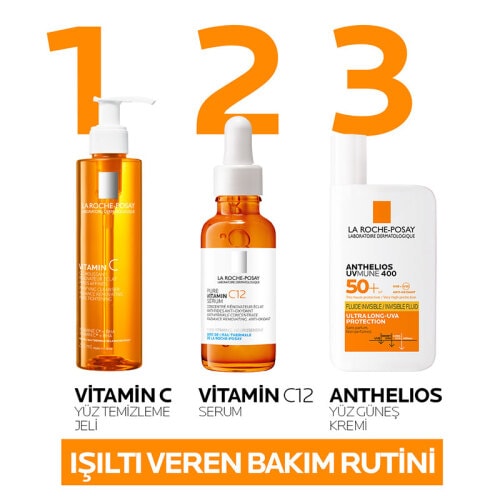 LA ROCHE POSAY VİTAMİN C YÜZ TEMİZLEME JELİ