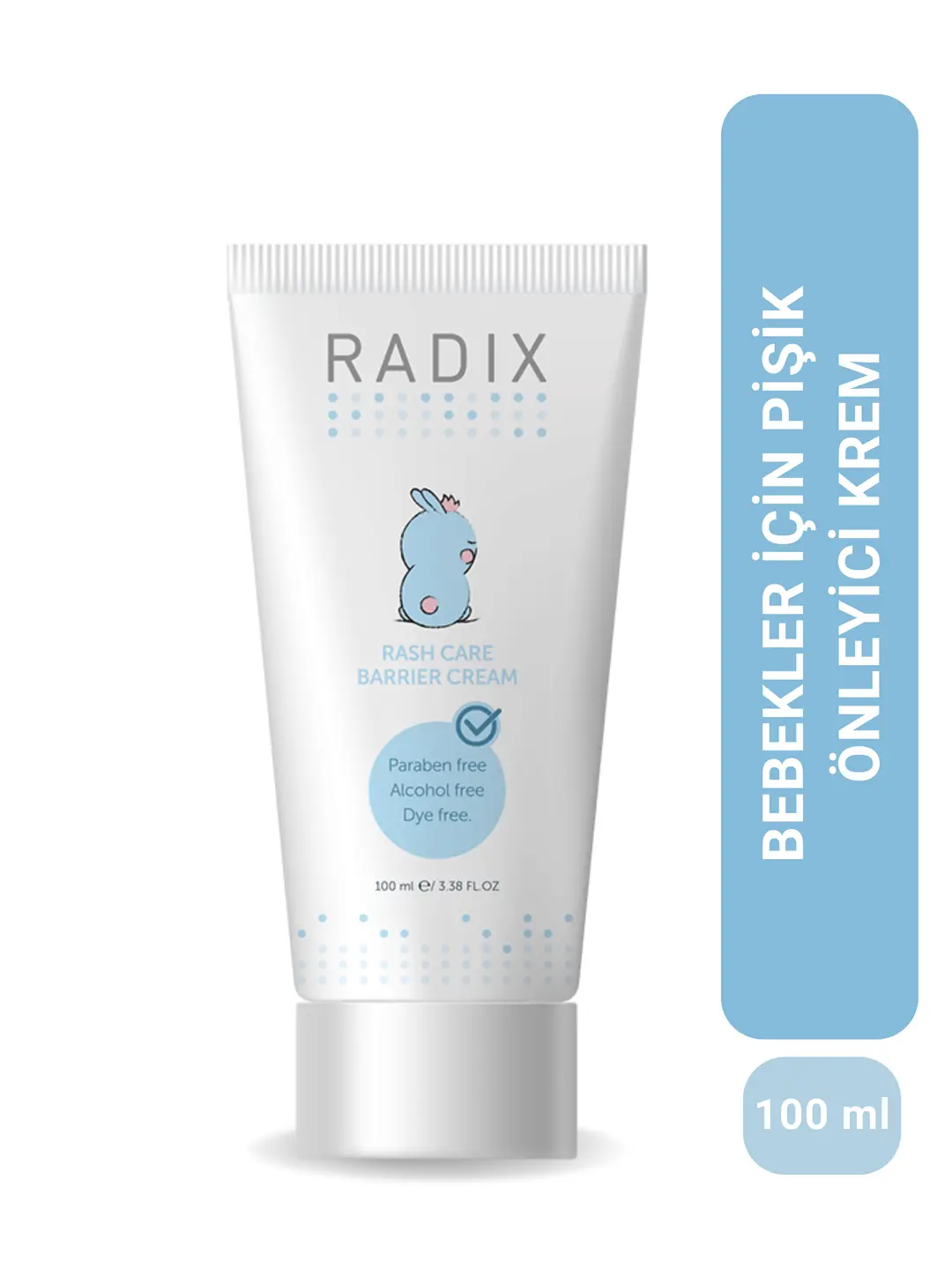 Juvera Radix Pişik Önleyici Krem Bebek Bakım ürün ambalajı