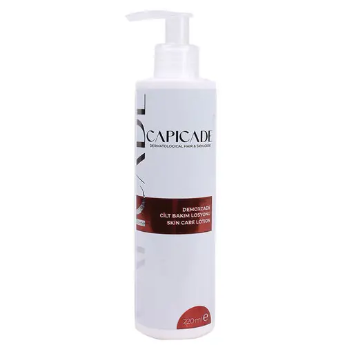 Capicade Demoxcade Vücut Losyonu 220 ml ürün ambalajı