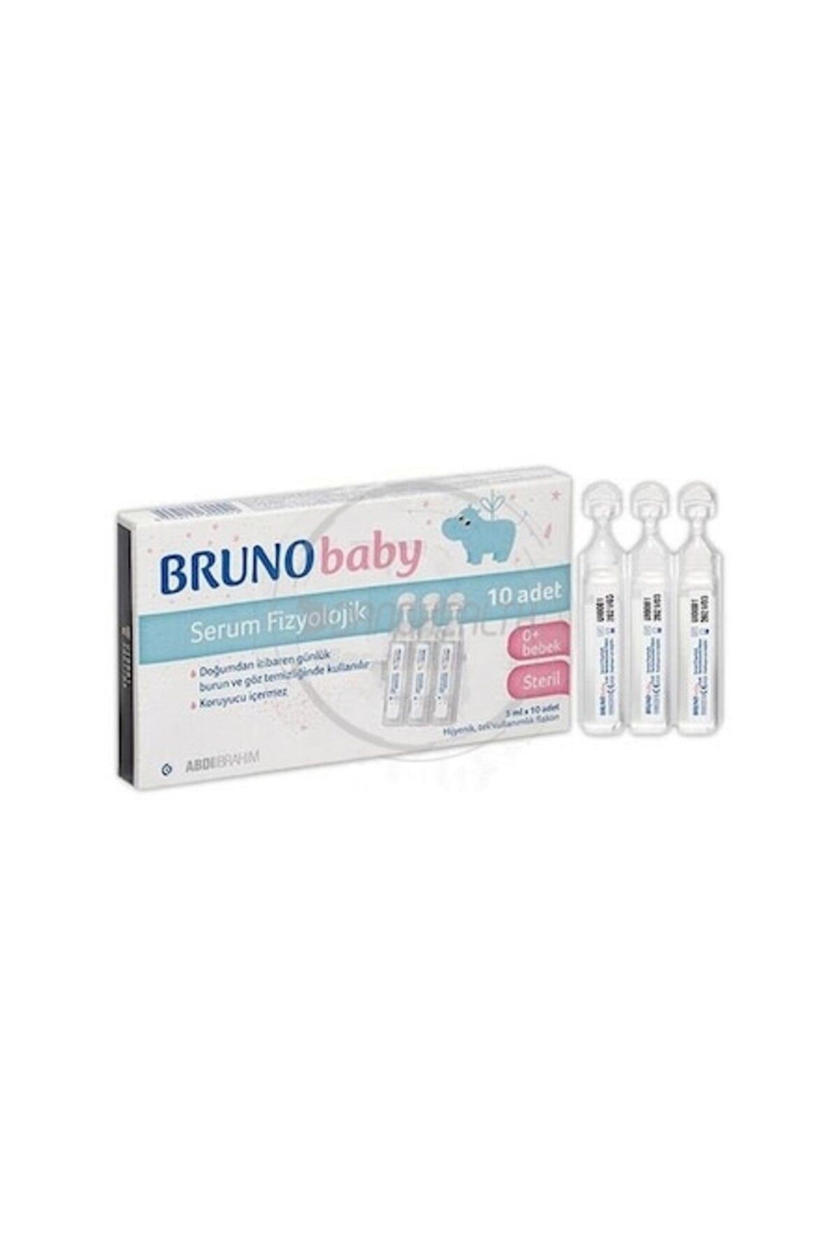 Bruno Baby Serum Fizyolojik Burun Damlası %0.9 10x5 ml