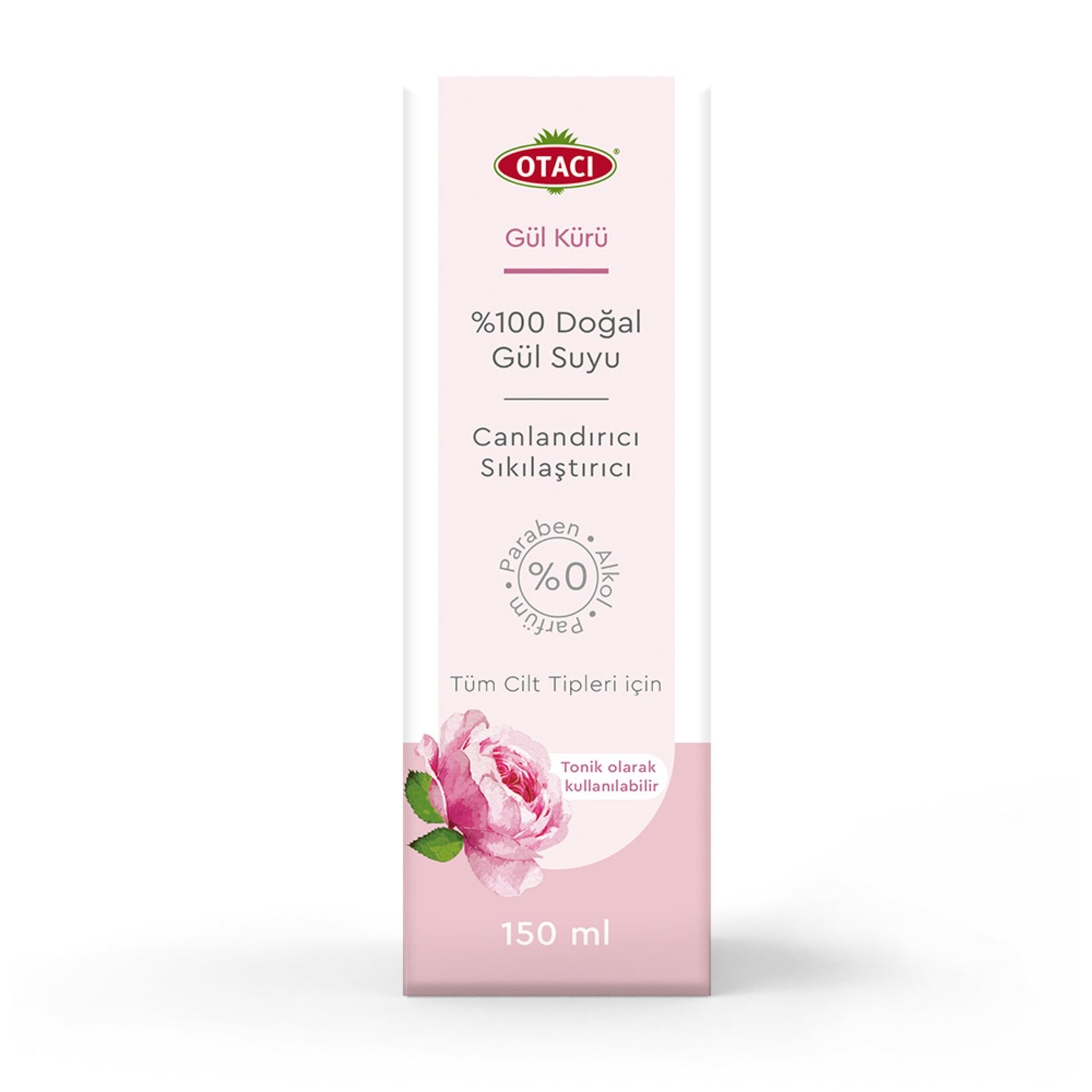 Otacı %100 Doğal Gül Suyu 150 ml