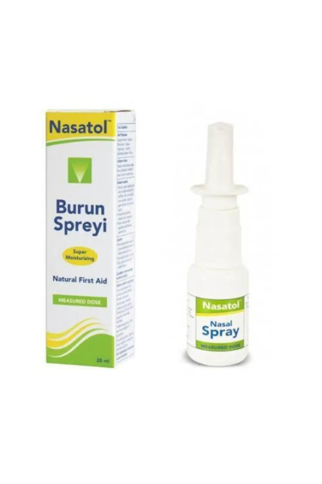 Nasatol Burun Damlası 12 ml kutu ve ambalaj