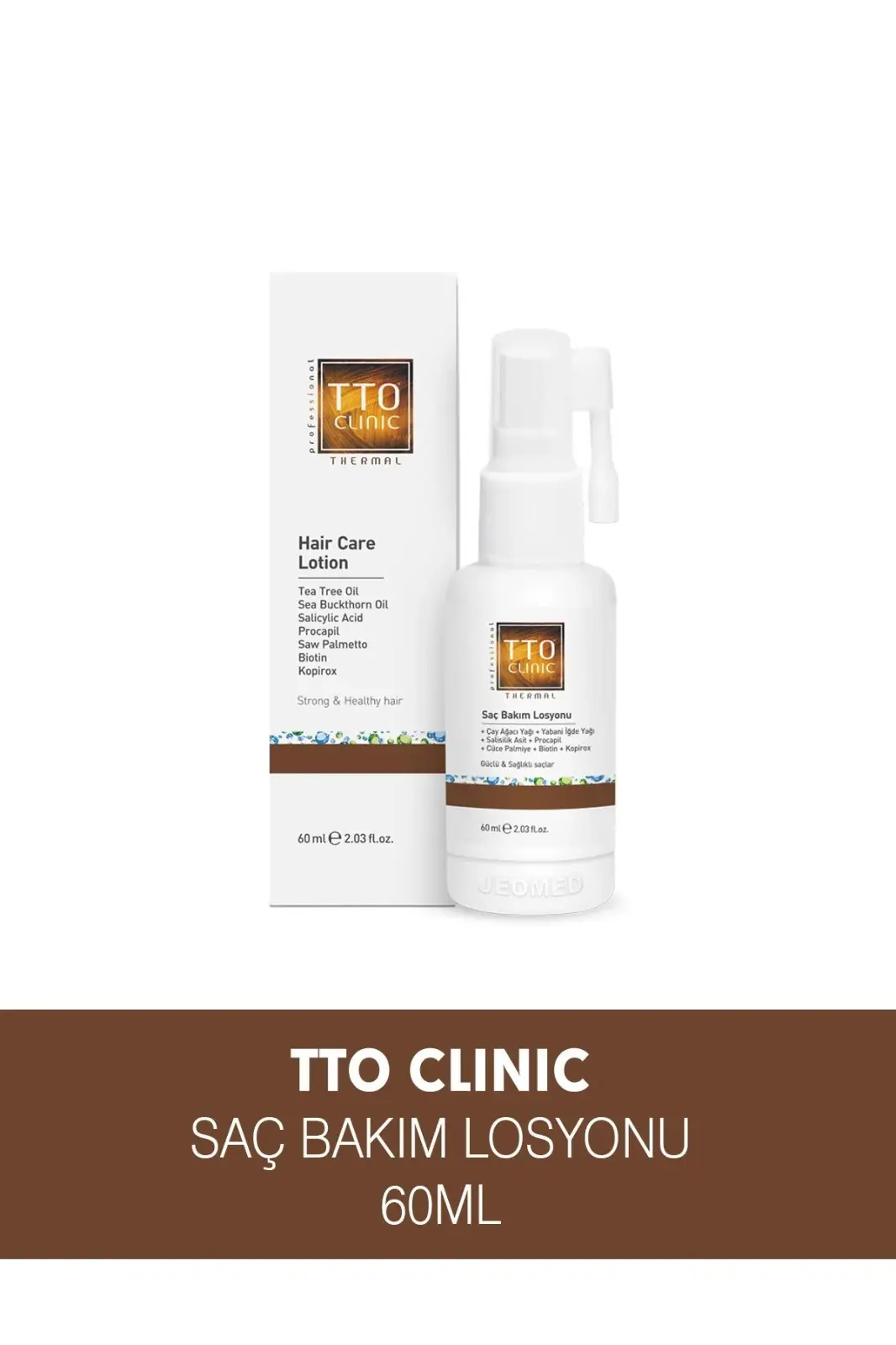 TTO Clinic Saç Losyonu 30 ml ürün görseli