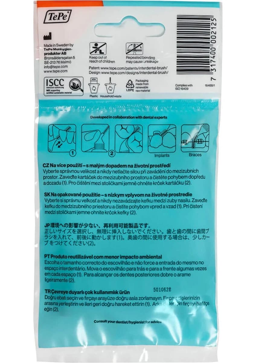 Tepe T102 Arayüz Fırça Turuncu 0.45 mm 8 li cilt üzerinde kullanım