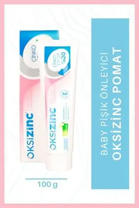 Oksizinc Bebek Pişik Pomadı Çinko %20 40 g