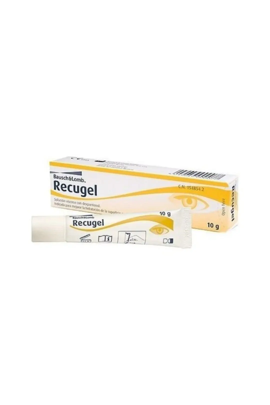 Recugel 10 g Tüp kutu ve ambalaj
