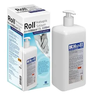 Roll Dezenfektan Yüzey Temizleyici Sprey 1 Litre ürün ambalajı