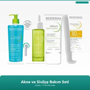 Akne ve Sivilce Bakım Seti