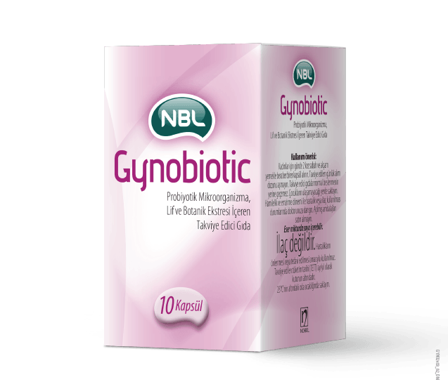 NBL Gynobiotic Kadın Probiyotik Lif ve Bitki Ekstresi 10 Kapsül