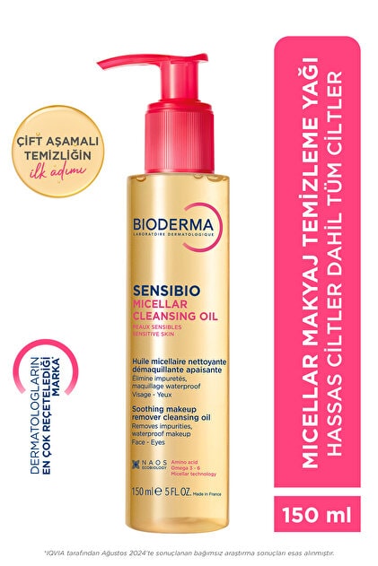 Bioderma Sensibio Micellar Cleansing Oil 150 ml