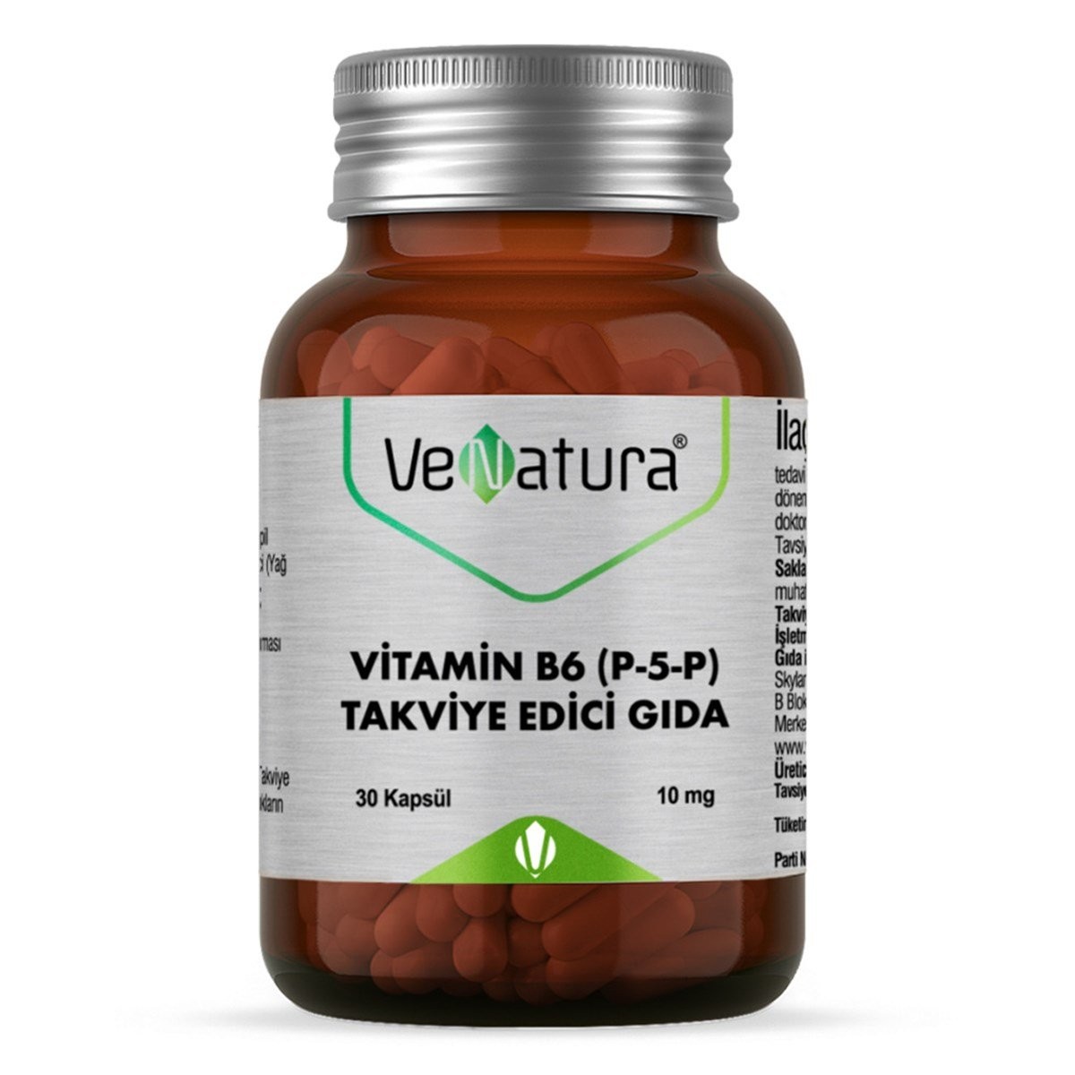 Venatura Vitamin B6 (P-5-P) Kapsül 30 Kapsül