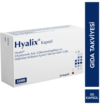 Hyalix Kapsül Hiyalin İçeren Eklem ve Cilt Takviyesi 30 Kapsül