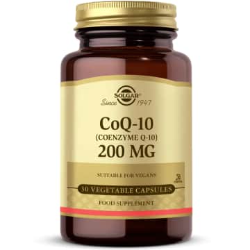 Solgar Koenzim Q10 200 mg Enerji ve Kalp Sağlığı 30 Kapsül