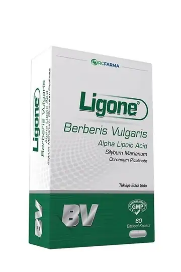 Ligone Berberis Vulgaris Kapsül Kadın Tuzluğu Takviyesi 60 Kapsül