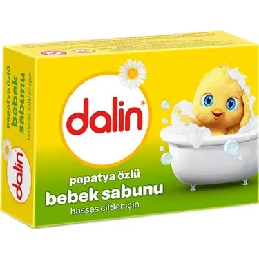 Dalin Bebek Sabunu Papatya ürün ambalajı