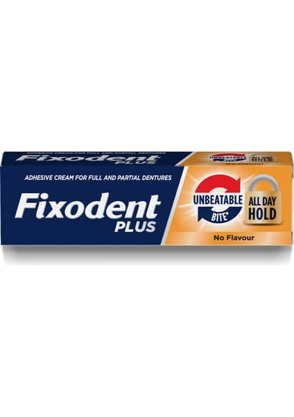 Fixodent Plus Güçlü Isırık Diş Protezi Yapıştırıcı 57 g ürün ambalajı