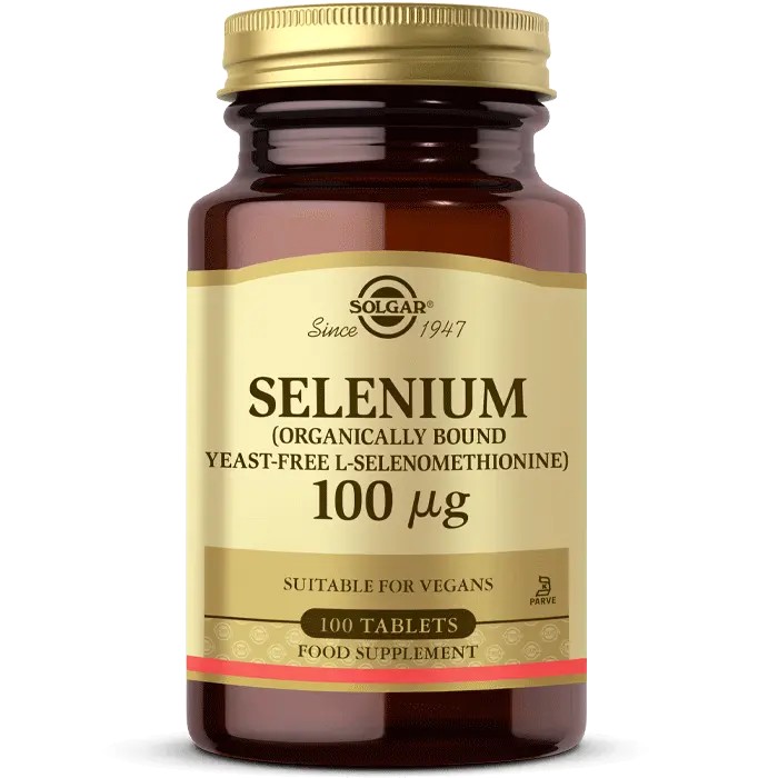 Solgar Selenyum 100 mcg Antioksidan Bağışıklık 100 Tablet