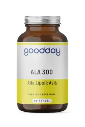 GoodDay ALA 300 Kapsül Alfa Lipoik Asit 60 Kapsül
