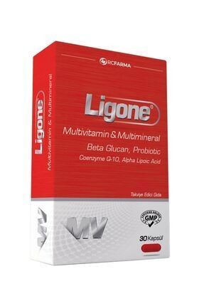 Ligone Multivitamin Multimineral Kapsül Beta Glukan Takviyesi 30 Kapsül