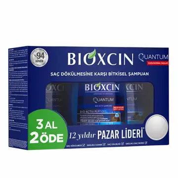 Bioxcin Quantum Kuru ve Normal Saçlar İçin Şampuan (3 Al 2 Öde)