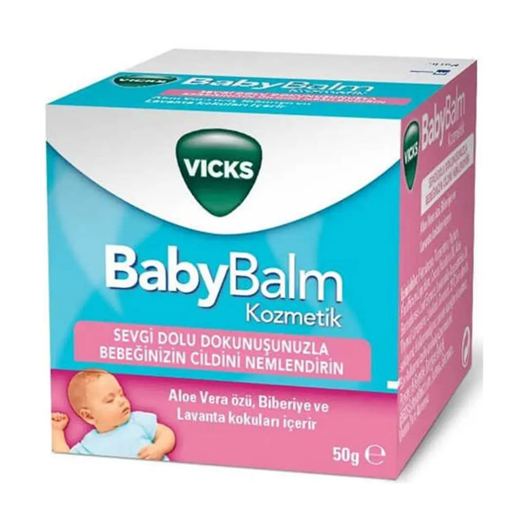 Vicks Babybalm 50 gr ürün ambalajı