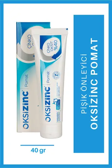 Oksizinc Krem %40 Yoğun Çinko Oksit Krem 40 gr