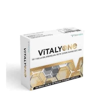 Vitaly One Kapsül, Tip 1 Kollajen, Bromelain ve Rutin İçeren Takviye Edici Gida 30 Kapsül