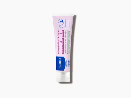 Mustela Pişik Önleyici Krem Bebekler İçin 100 ml ürün ambalajı