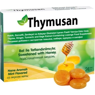 Thymusan Bitkisel 24 Pastil