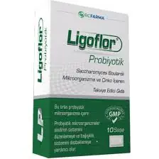 Ligoflor Probiyotik Saşe, Probiyotik Mikroorganizma İçeren Takviye Edici Gıda 10 Saşe