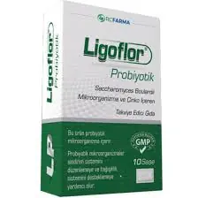 Ligone Ligoflor Probiyotik Saşe, Probiyotik Mikroorganizma İçeren Takviye Edici Gida 10 Saşe ürün görseli