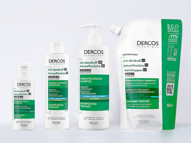 Vichy Dercos Normal Yağlı Kepek 390 ml