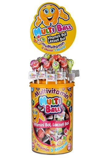 Multiball Lolipop Şekerleme Çeşitleri