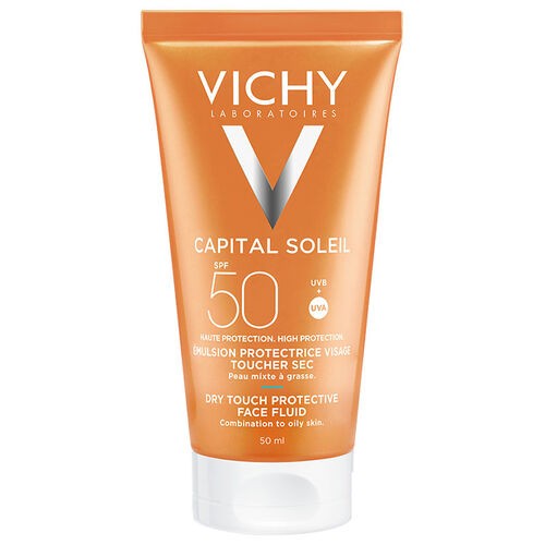 Vichy Capital Soleil Yağlı Ciltler İçin Güneş Kremi Spf 50