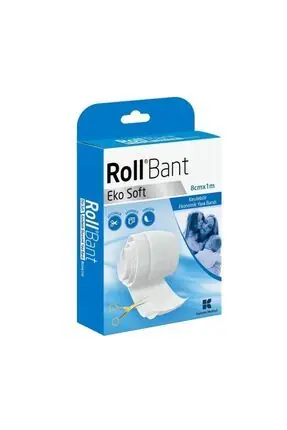 Roll Bant Yara Bandı Ekosoft Kesilebilen 8 cm x 1 mt