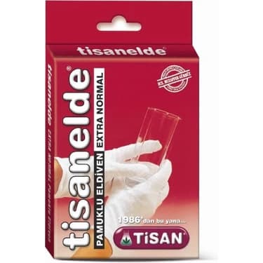 Tisan Elde Eldiven Egzema Ekstra Normal ürün ve ambalaj