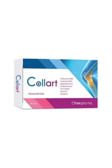 Collart Glukozamin Kondroitin Kolajen Takviyesi 30 Tablet