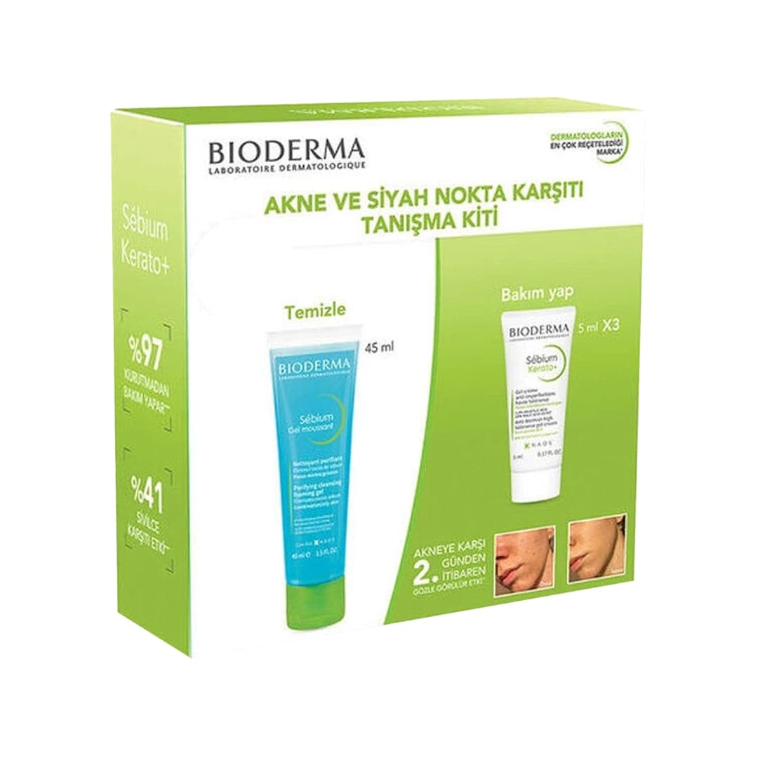 Bioderma Sebium Akne Siyah Nokta Tanışma Kiti ürün görseli
