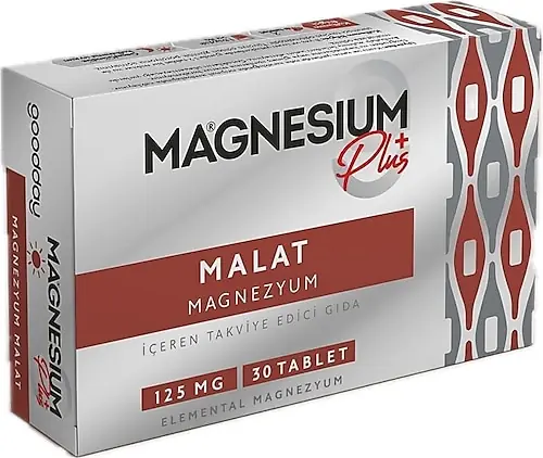 GoodDay Magnesium Plus Magnezyum Malat Tablet 30 Tablet kutu ve ambalaj