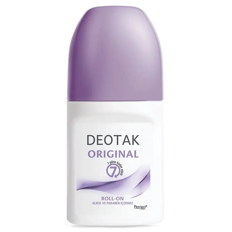 Deotak Roll On Original 35 ml doku ve uygulama görseli