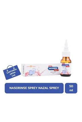 Nasorinse Sprey Deniz Suyu Burun Spreyi 50 ml Şişe ürün görseli