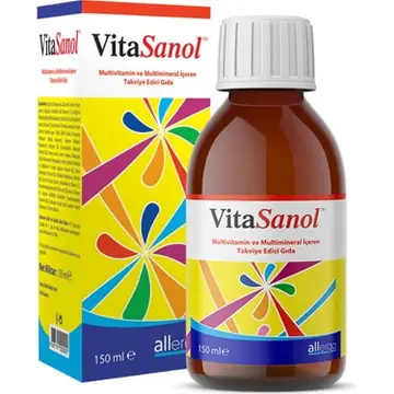 Vitasanol Şurup Multivitamin ve Multimineral İçeren Takviye Edici Gıda