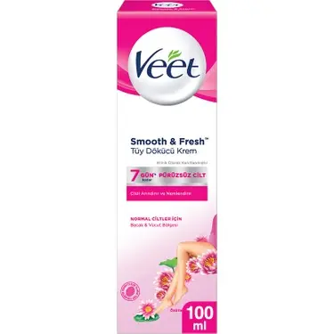 Veet Tüy Dökücü 100 ml Krem Normal ürün ambalajı